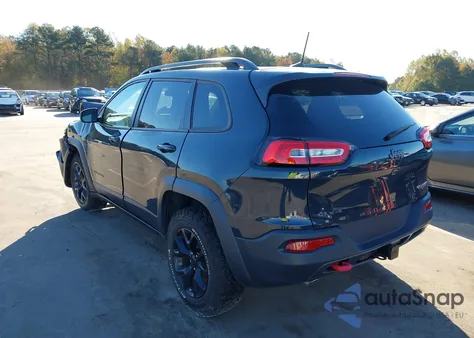 2017 Jeep Cherokee Trailhawk 4X4 из США, поврежденный, VIN 1C4PJMBSXHW639609